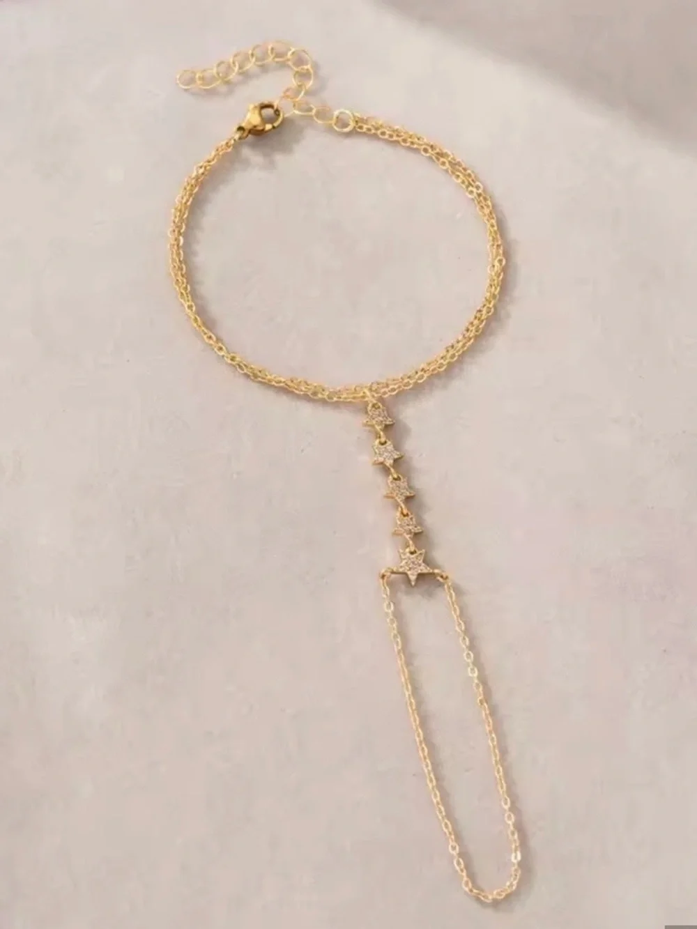 Anthropologie gold tone